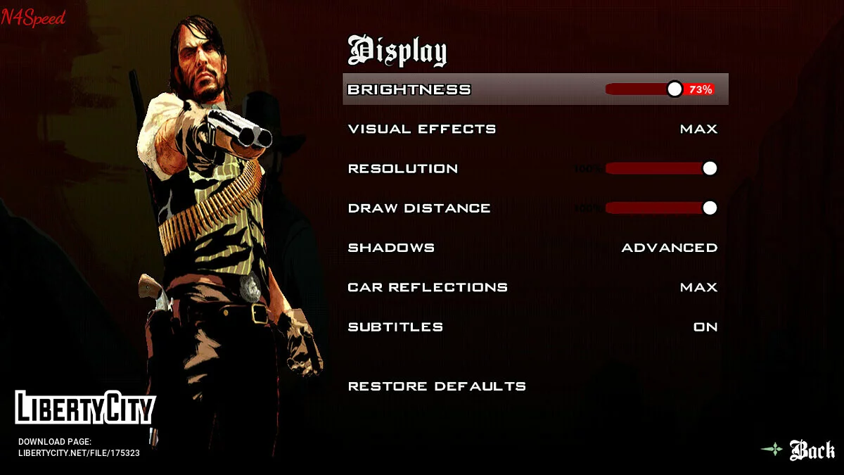 Red Dead Redemption Loadscreen & Menu / GTA San Andreas (iOS, Android)