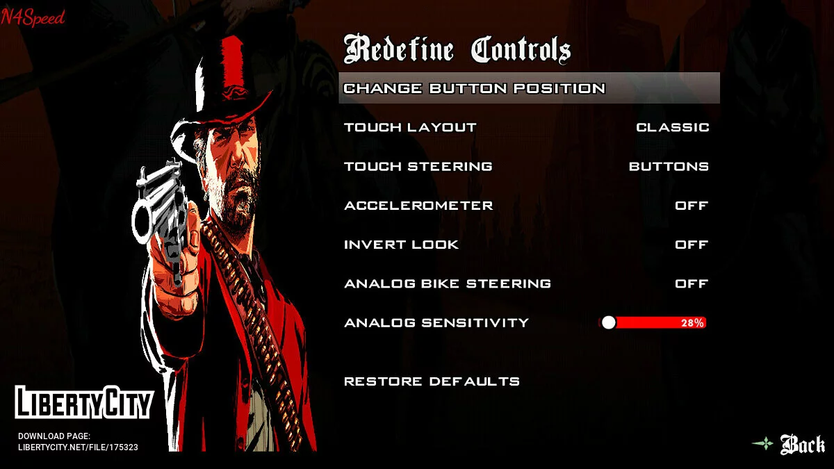 Red Dead Redemption Loadscreen & Menu / GTA San Andreas (iOS, Android)