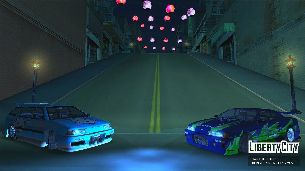 Paquete de trabajos de pintura de NFS / GTA San Andreas (iOS, Android)