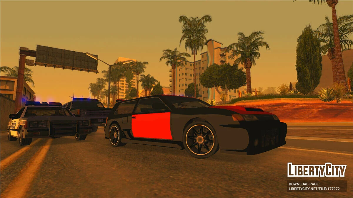 Paquete de trabajos de pintura de NFS / GTA San Andreas (iOS, Android)