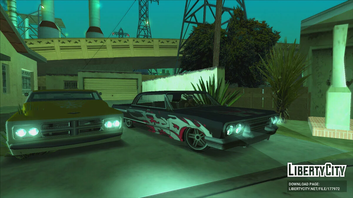 Paquete de trabajos de pintura de NFS / GTA San Andreas (iOS, Android)