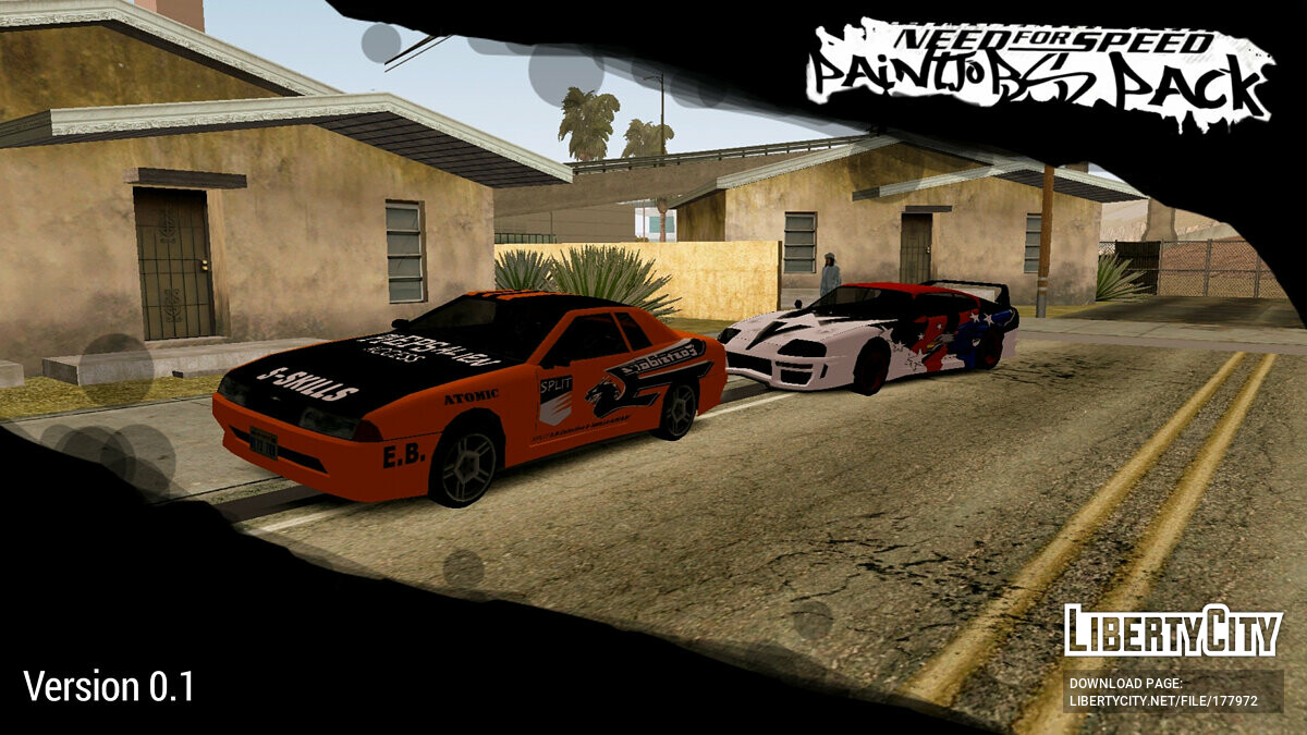 Download NFS Paintjobs Pack For GTA San Andreas (IOS, Android)