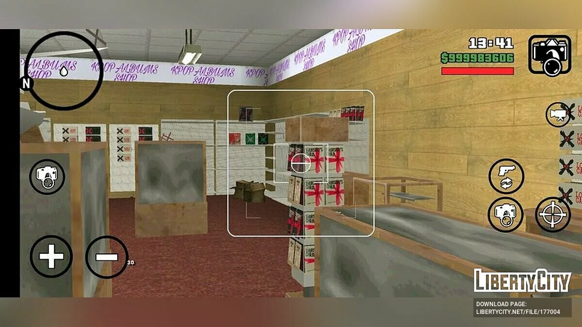 Новые текстуры магазина Зеро / GTA San Andreas (iOS, Android)