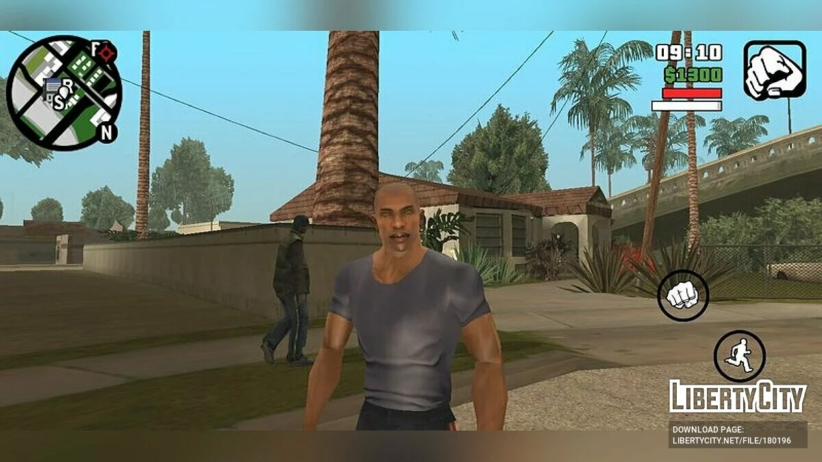Carl Supermodelo v2 / GTA San Andreas (iOS, Android)