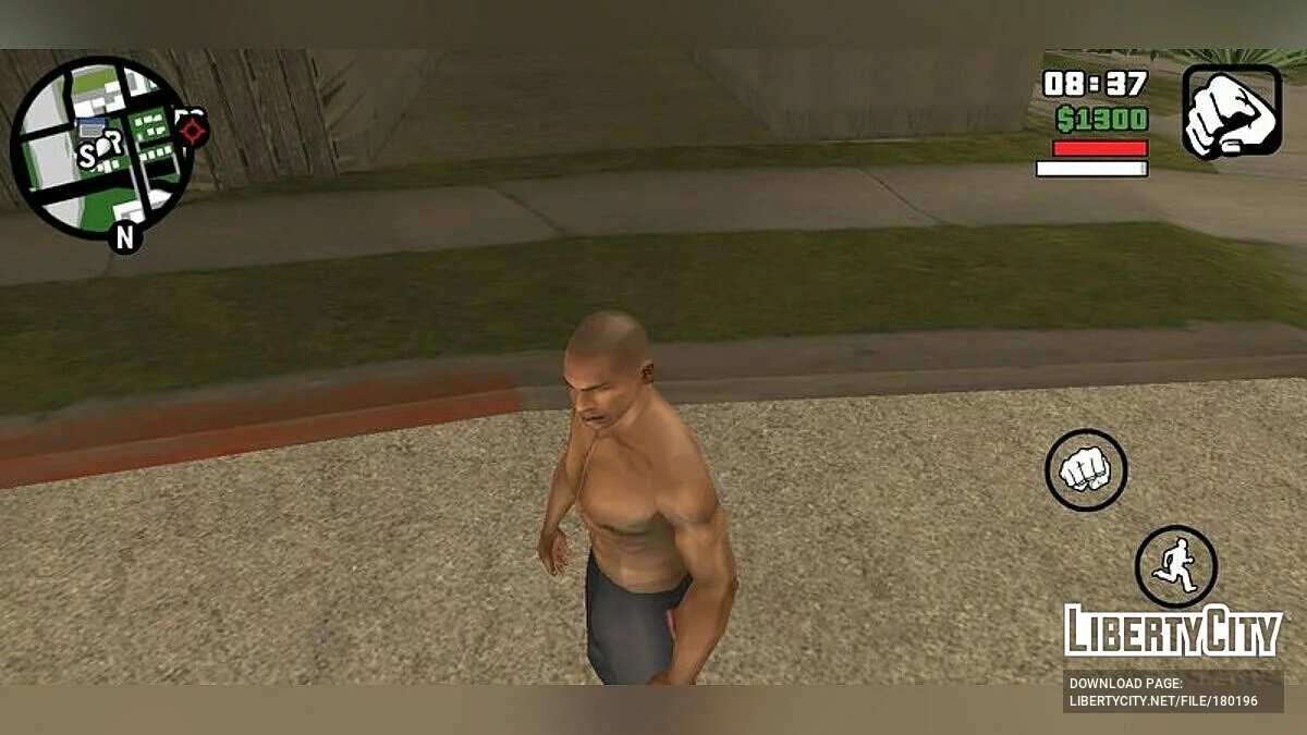 Carl Supermodelo v2 / GTA San Andreas (iOS, Android)