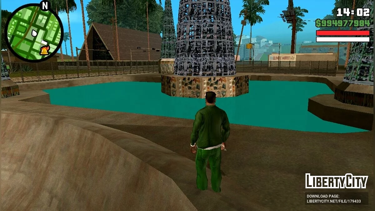 Nouvelle texture d'eau / GTA San Andreas (iOS, Android)