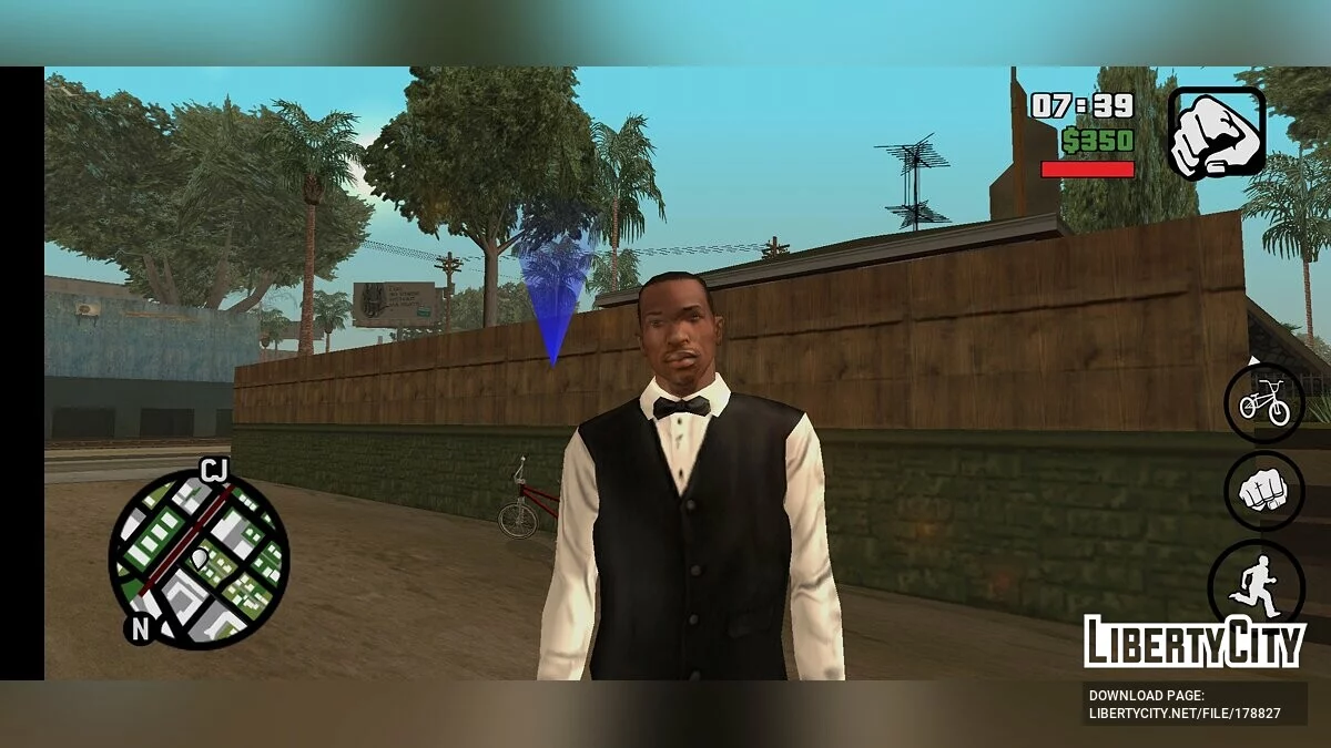 Improved СJ textures from PS3/X360 / GTA San Andreas (iOS, Android)