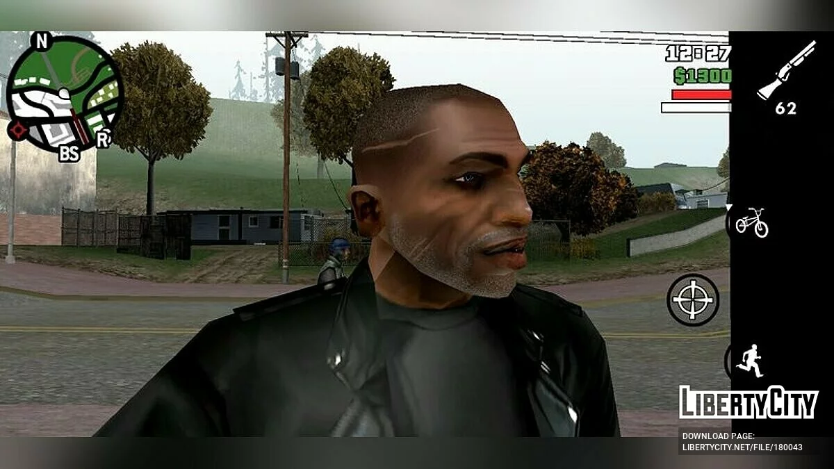 وجه قديم / GTA سان أندرياس (iOS، أندرويد)