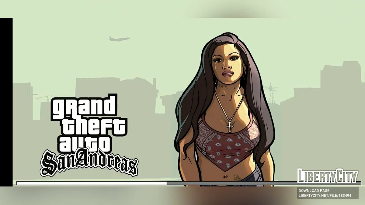 Menus et écrans de chargement style PC/PS2 / GTA San Andreas (iOS, Android)
