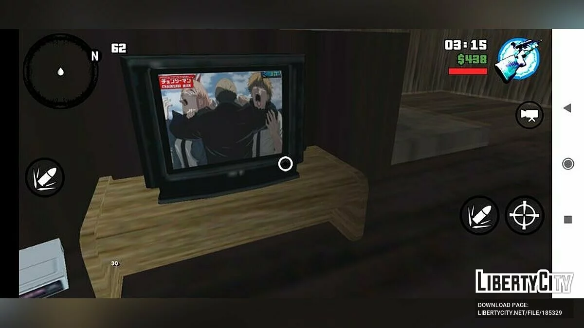 Nuevas texturas de televisión / GTA San Andreas (iOS, Android)