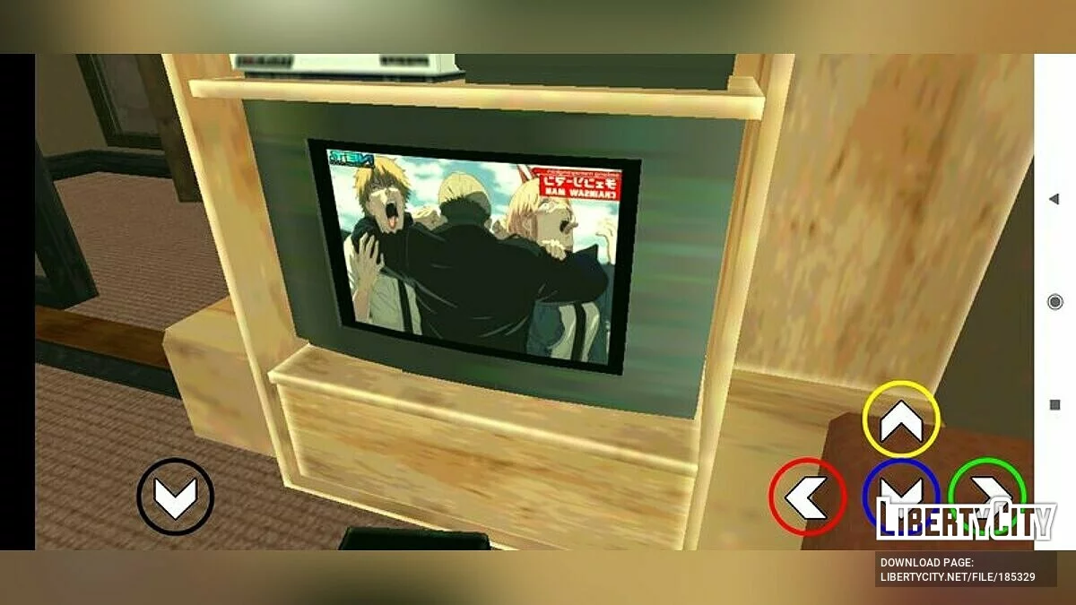 Nuevas texturas de televisión / GTA San Andreas (iOS, Android)