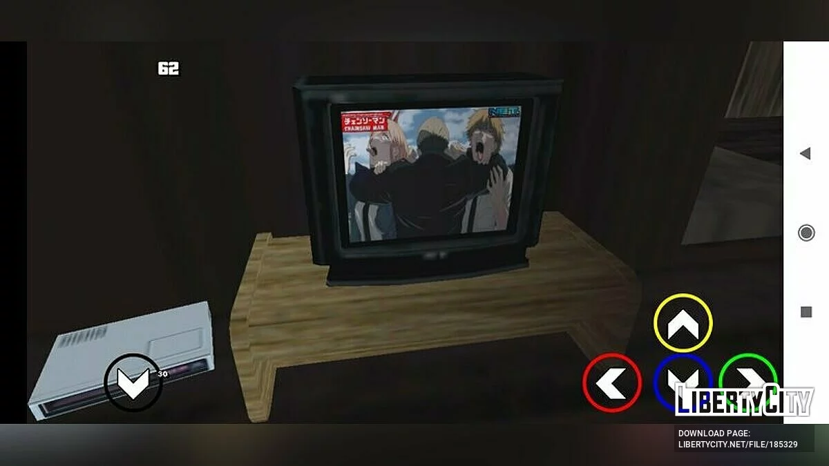 Nuevas texturas de televisión / GTA San Andreas (iOS, Android)