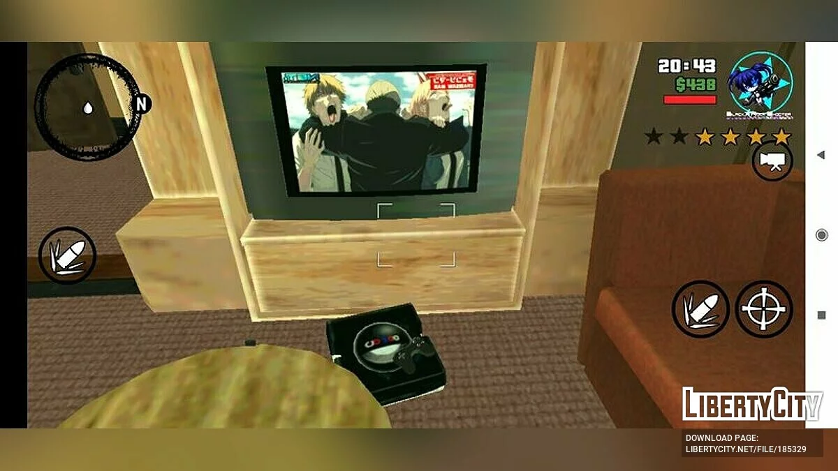 Nuevas texturas de televisión / GTA San Andreas (iOS, Android)