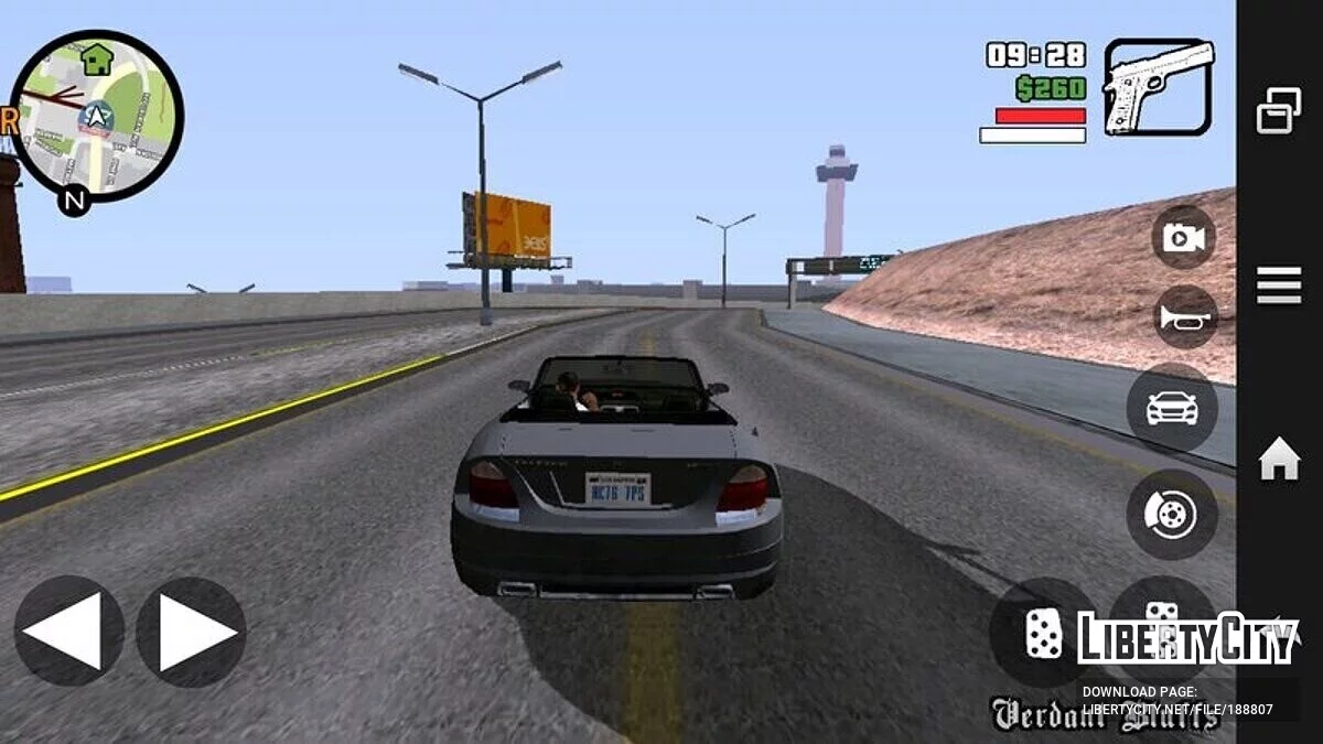 Retexturização DXL para estradas / GTA San Andreas (iOS, Android)