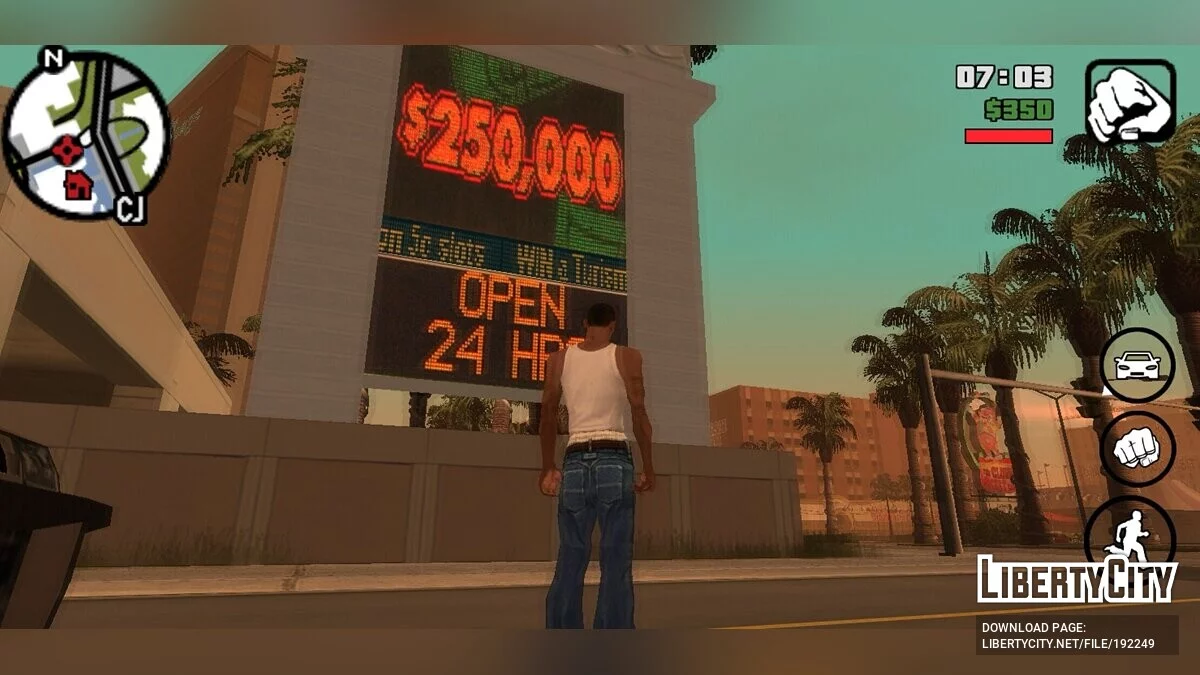 Animated Textures from PS2 for Mobile / GTA San Andreas (iOS, Android)