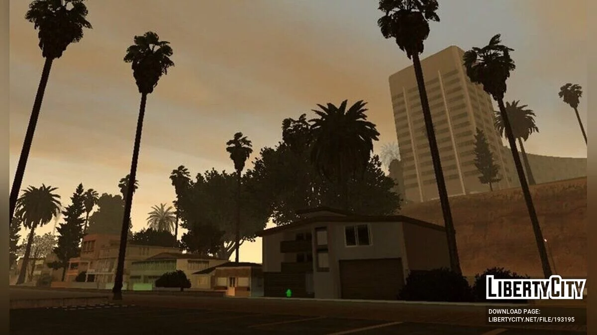 Mistura de vegetação / GTA San Andreas (iOS, Android)