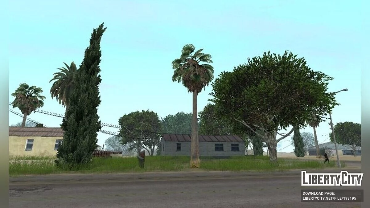 Mistura de vegetação / GTA San Andreas (iOS, Android)