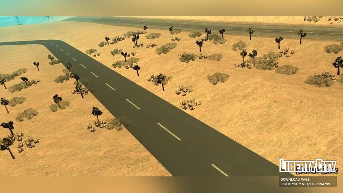 Nuevas texturas de carreteras / GTA San Andreas (iOS, Android)