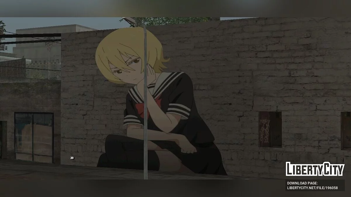 Mural Tsuyuno Yatsumura / GTA San Andreas (iOS, Android)