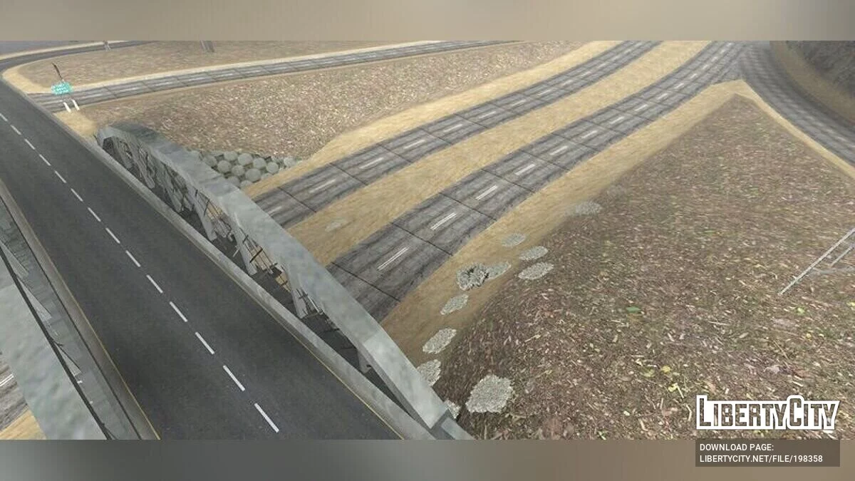 طريق جديد على طراز GTA 5 / GTA سان أندرياس (iOS، أندرويد)