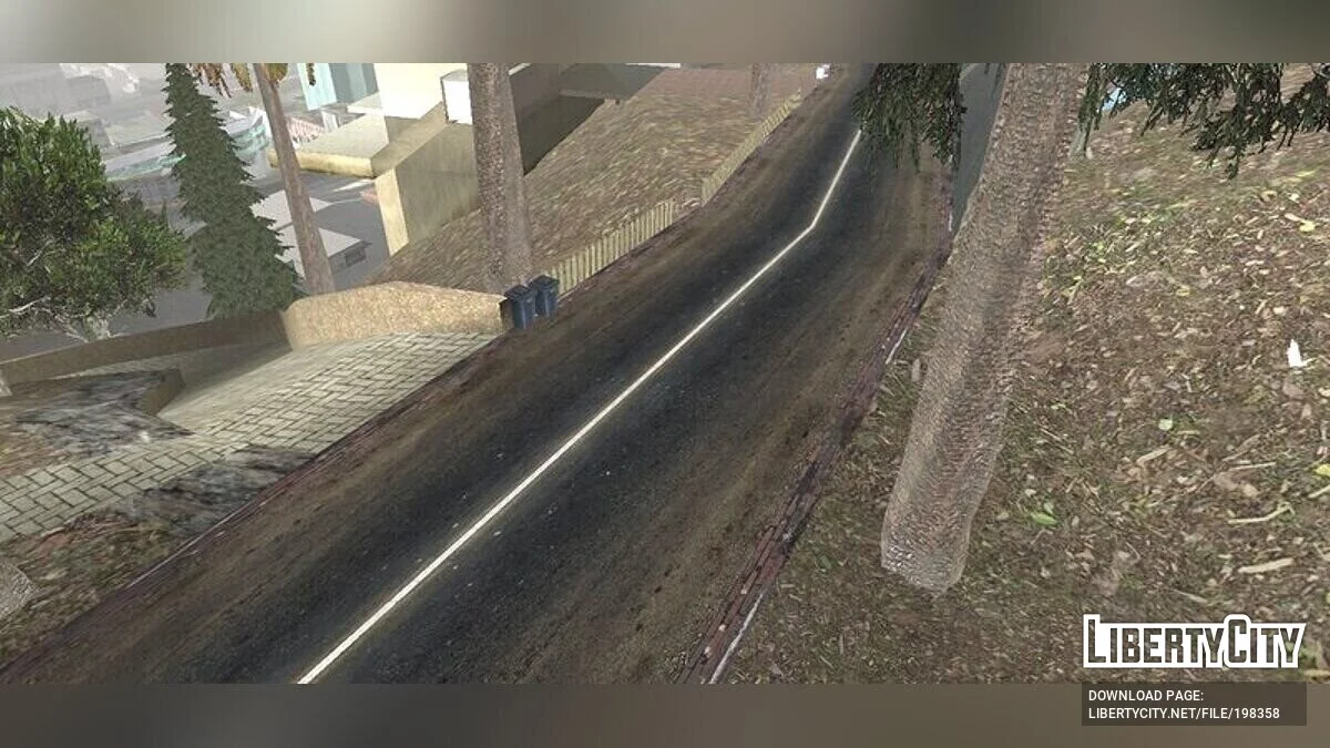 طريق جديد على طراز GTA 5 / GTA سان أندرياس (iOS، أندرويد)
