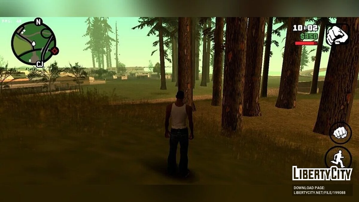 قوام الصحراء والعشب من PS2 / GTA سان أندرياس (iOS، أندرويد)