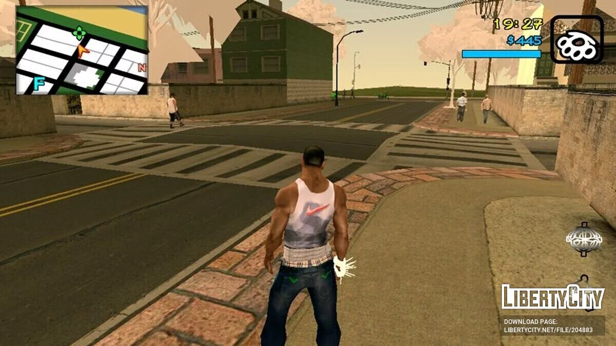 HD sidewalks and roads / GTA San Andreas (iOS, Android)