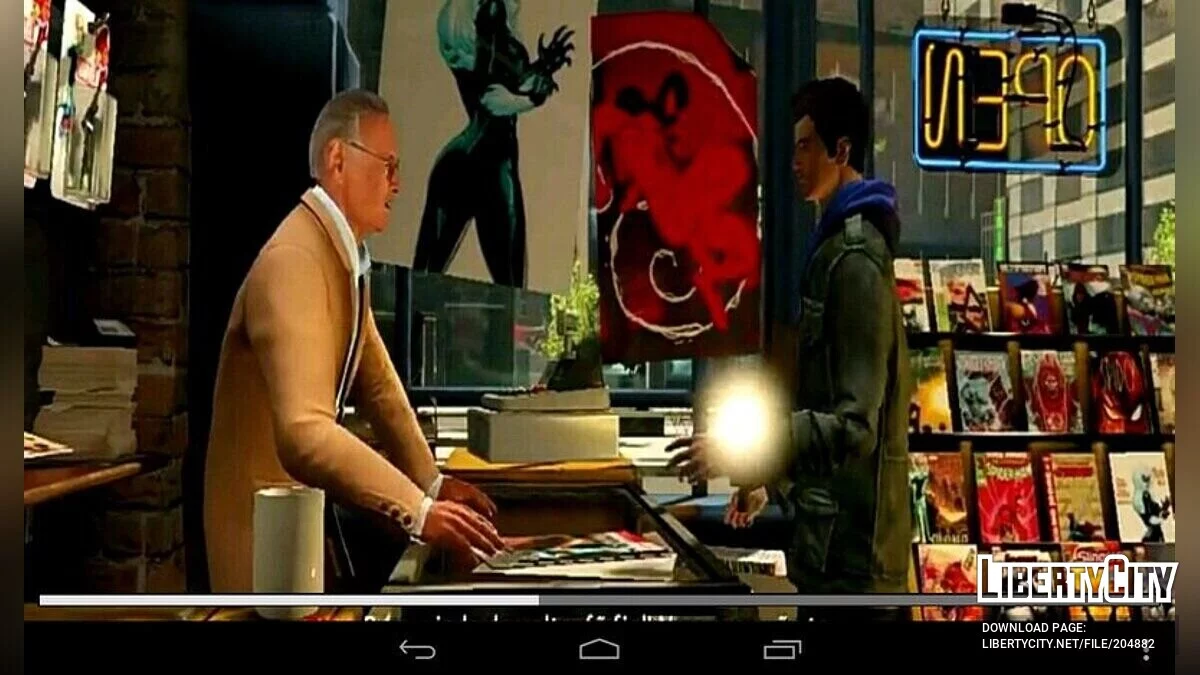 Pantallas de carga de Amazing Spiderman 2 / GTA San Andreas (iOS, Android)