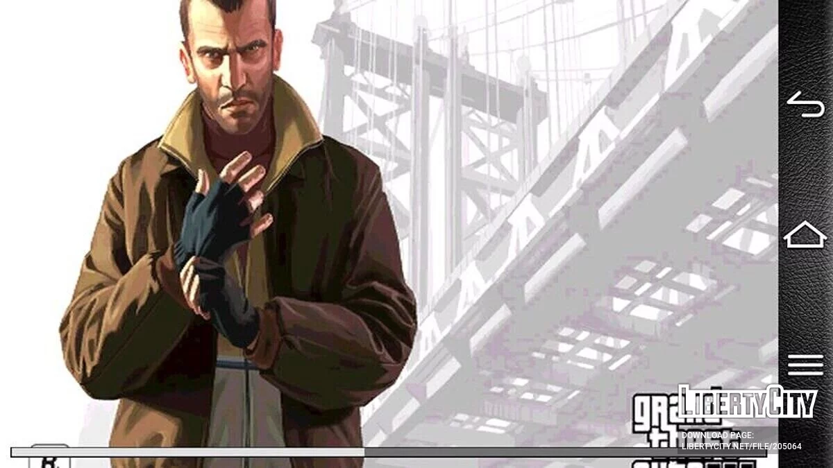 Écran de chargement dans le style GTA 4 / GTA San Andreas (iOS, Android)