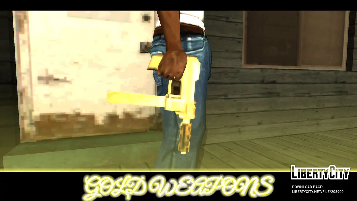 Gold Weapons Pack / GTA San Andreas (iOS, Android)