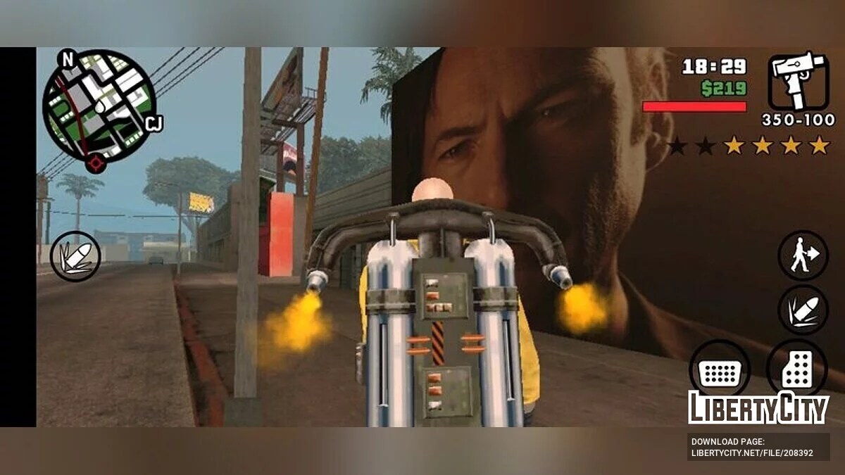 Оновлені рекламні щити Better Call Saul / GTA San Andreas (iOS, Android)