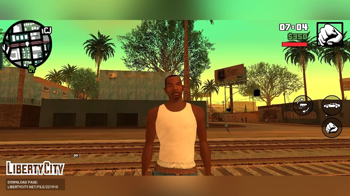 SA: Definitive Edition Radar / GTA San Andreas (iOS, Android)