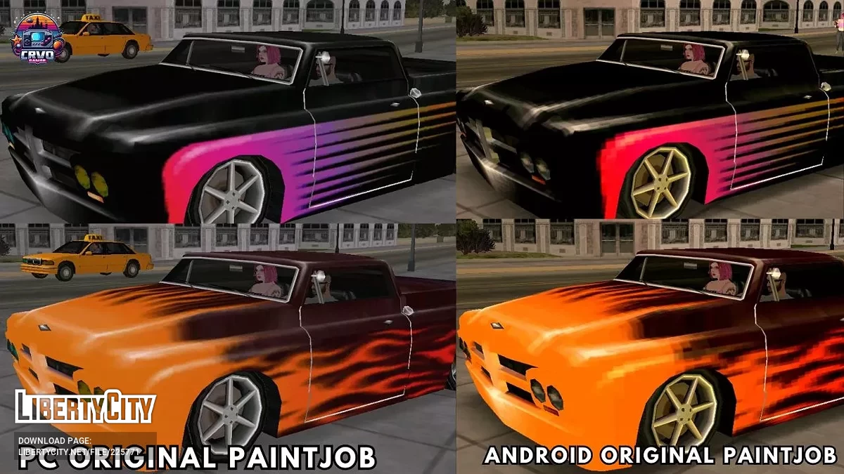 PC Paint Jobs to Android / GTA San Andreas (iOS, Android)