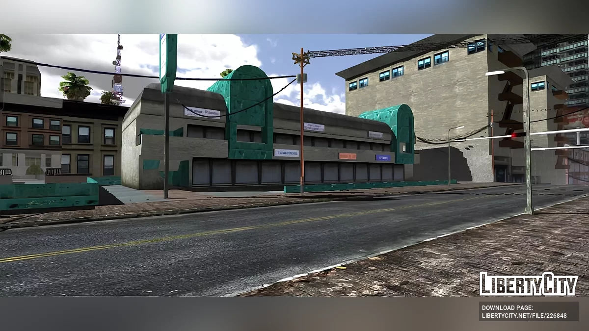 Перероблені текстури вулиці / GTA San Andreas (iOS, Android)