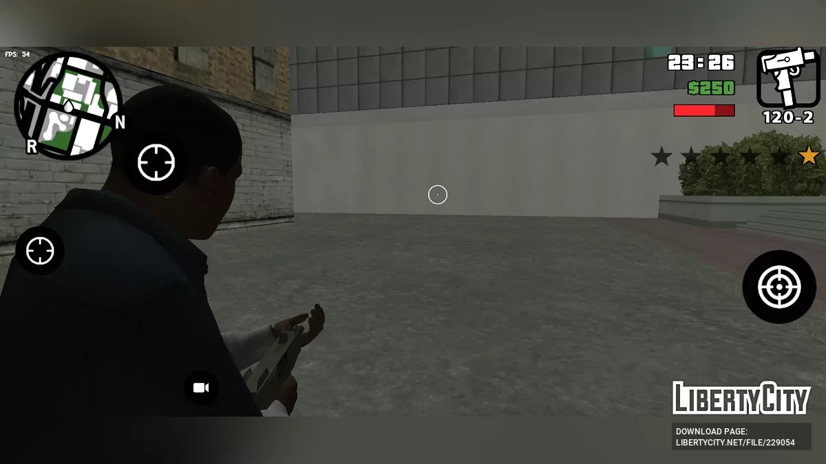 Klassischer Zielpunkt / GTA San Andreas (iOS, Android)