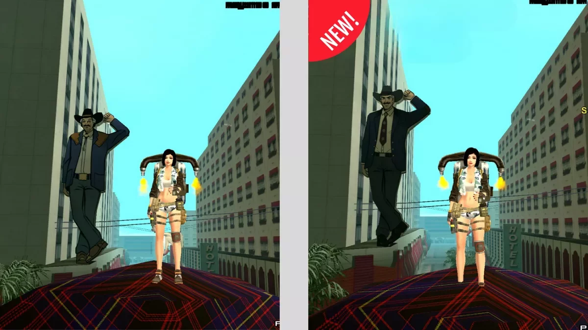 Перетекстурування 3D білбордів Лас-Вентурас / GTA San Andreas (iOS, Android)