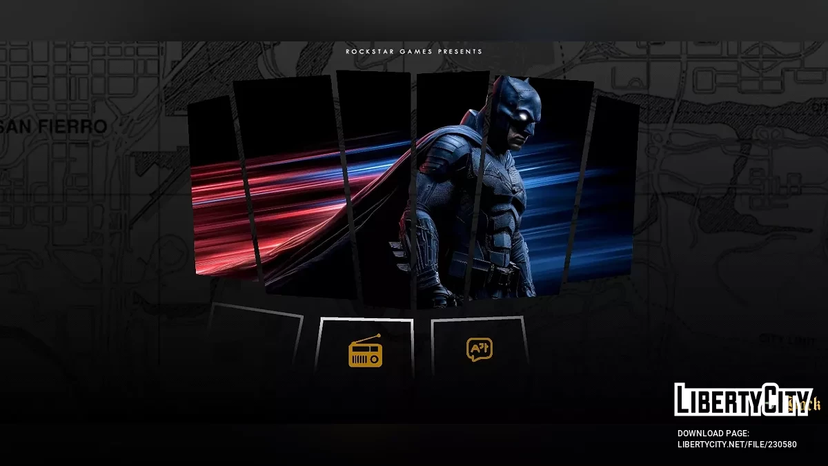 Екран завантаження з супергероями / GTA San Andreas (iOS, Android)