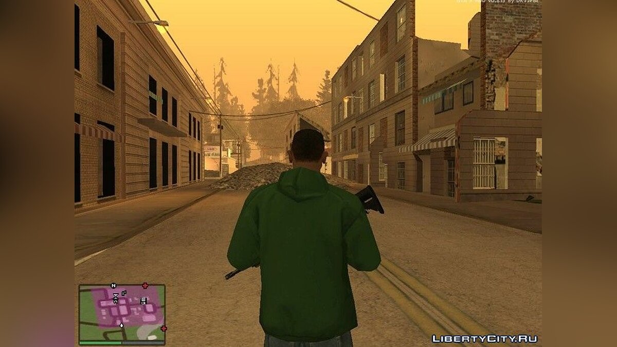 Скачать Руины В Сельской Местности Лос-Сантоса Для GTA San Andreas.