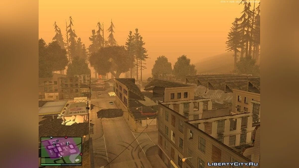 Ruins in the Countryside of Los Santos / GTA San Andreas (iOS, Android)