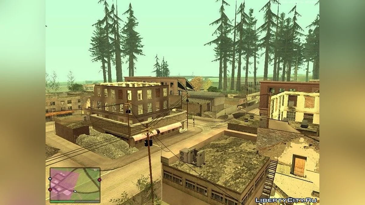 Ruins in the Countryside of Los Santos / GTA San Andreas (iOS, Android)