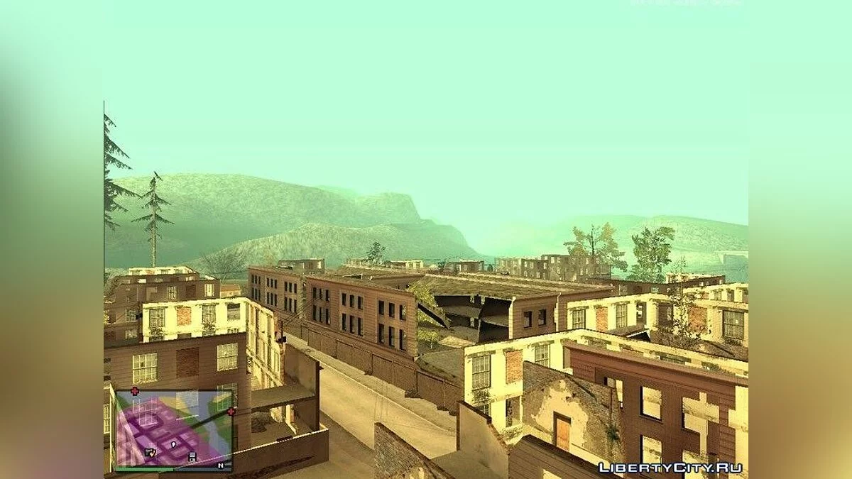 Ruins in the Countryside of Los Santos / GTA San Andreas (iOS, Android)