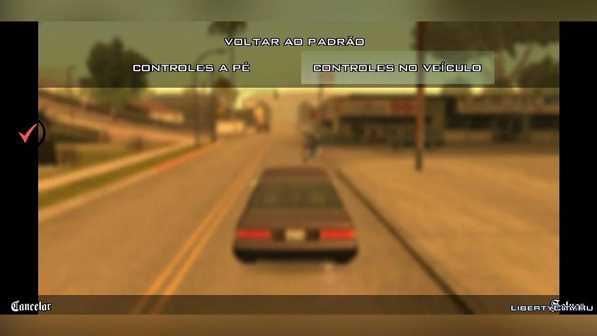 GTA SA Mobile 的透明按钮 / GTA San Andreas (iOS, Android)