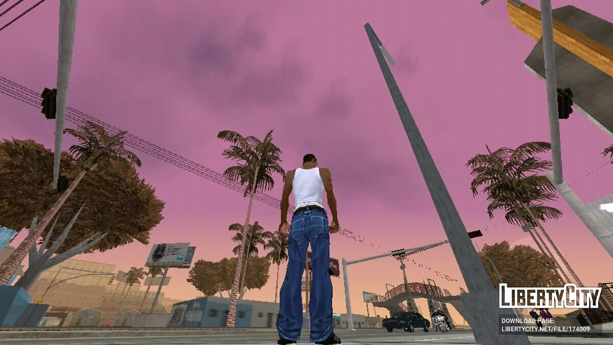 الرسومات على غرار GTA 5 / GTA سان أندرياس (iOS، أندرويد)
