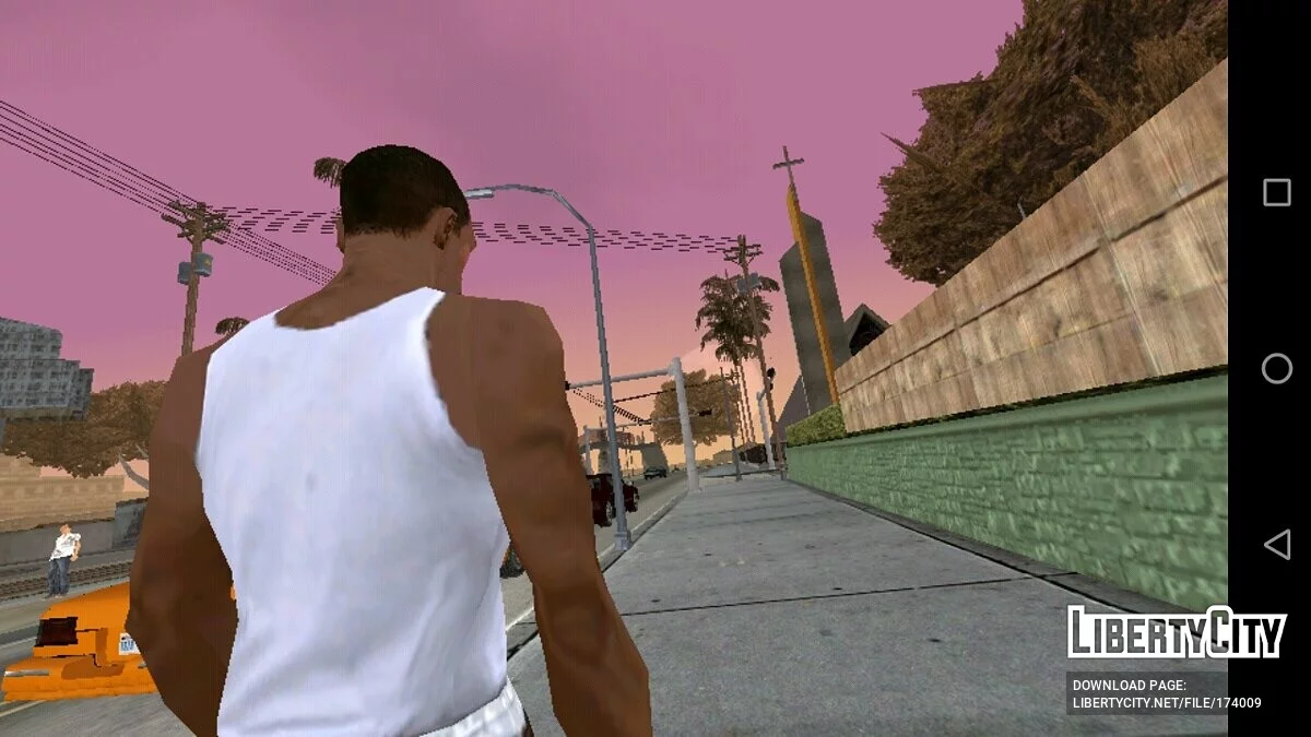 الرسومات على غرار GTA 5 / GTA سان أندرياس (iOS، أندرويد)