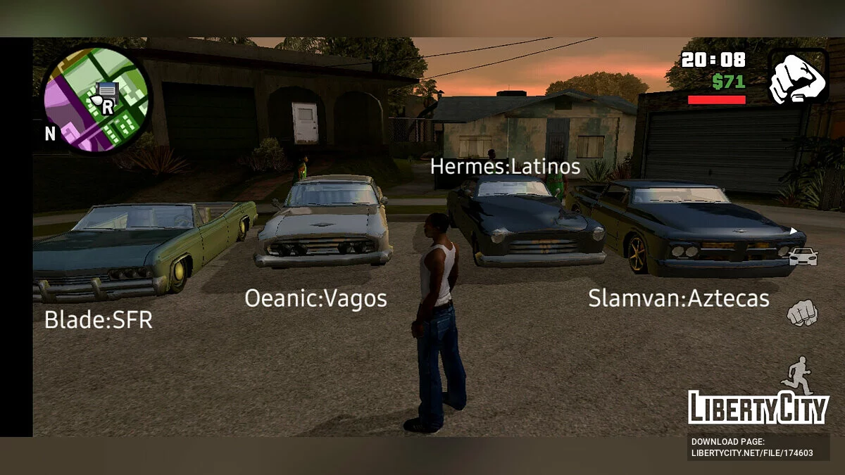 Оновлено Traffic & Popcycle.dat / GTA San Andreas (iOS, Android)