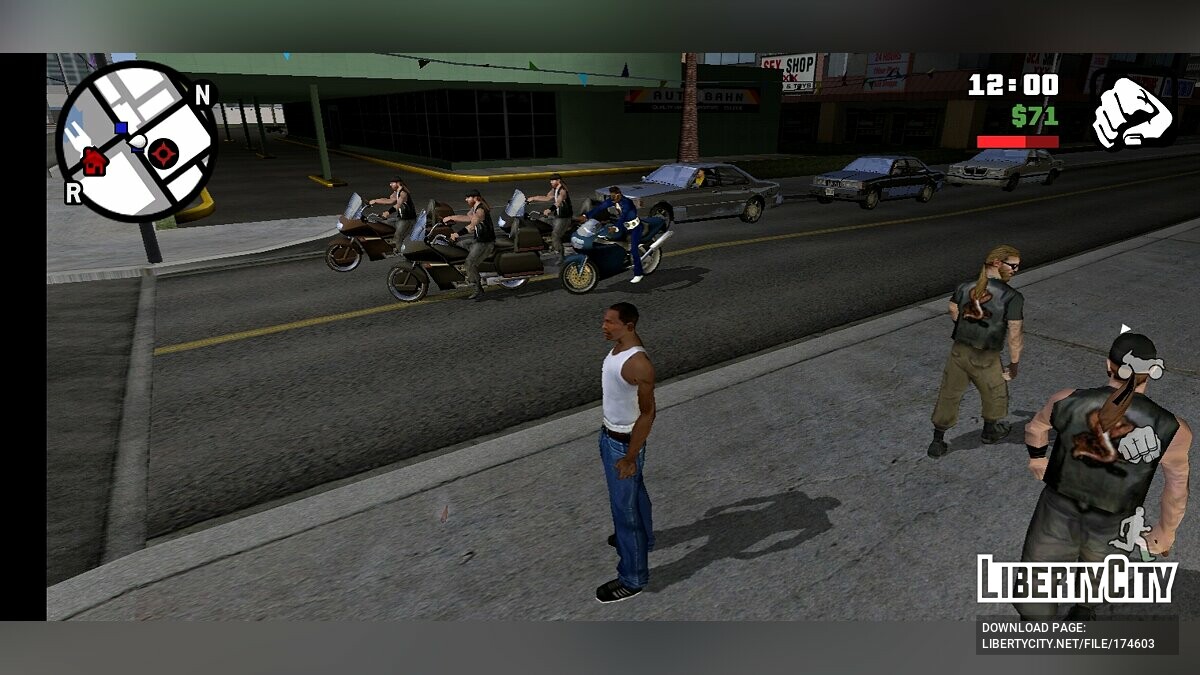 Various files for GTA San Andreas (iOS, Android): 128 files for