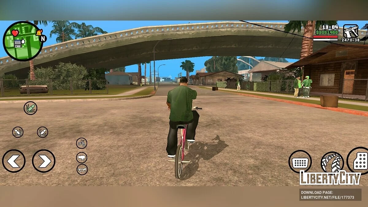 Modified adjustable.cfg / GTA San Andreas (iOS, Android)