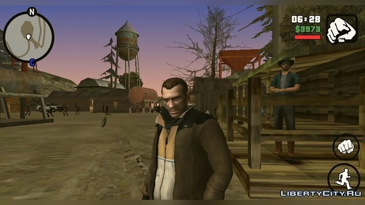 Village at Mount Chiliad / GTA San Andreas (iOS, Android)