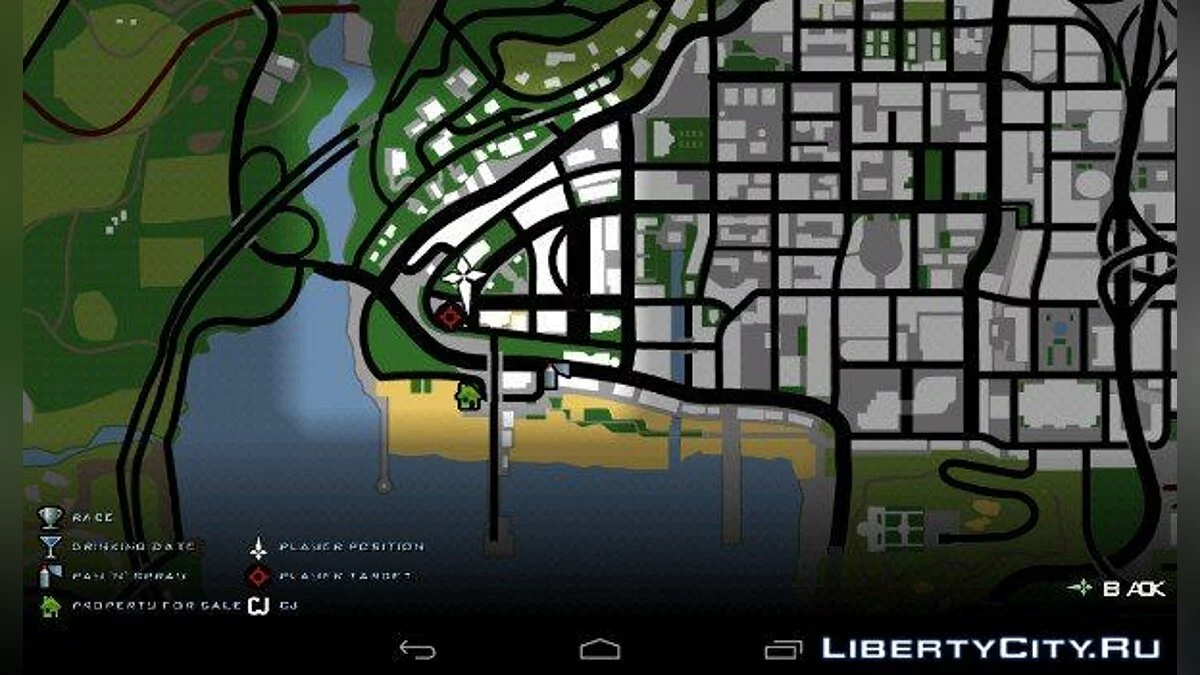 المنزل مقابل سانتا ماريا / GTA سان أندرياس (iOS، أندرويد)