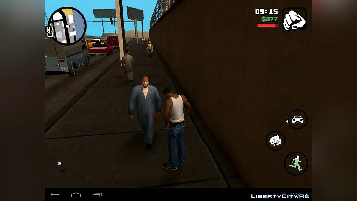 Бета пішоходи (Android) / GTA San Andreas (iOS, Android)